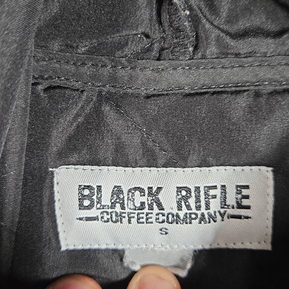 Black Rifle Hoodie Sweater Full Zip Small diamond Quilted - Picture 4 of 13